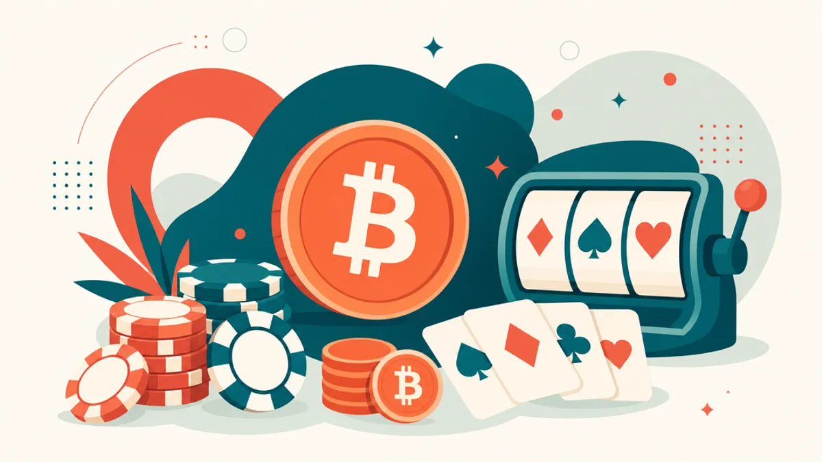 Bitcoin kaszinó – illusztráció